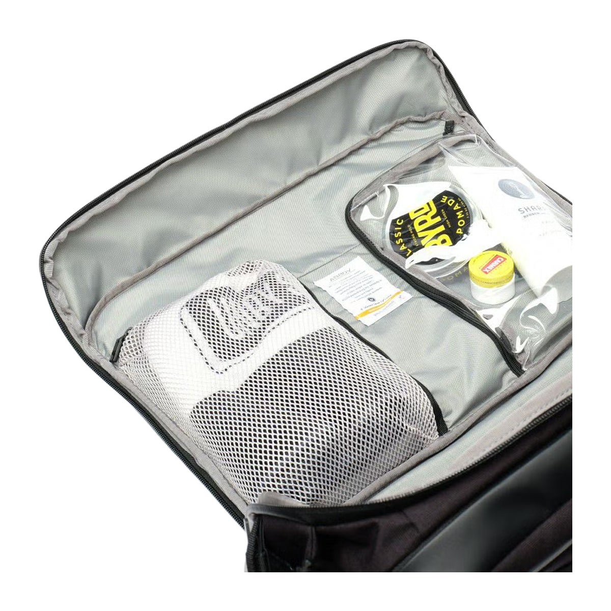 アッソブ ショルダーバッグ メンズ A4 B4 15インチ 拡張 2WAY 18L