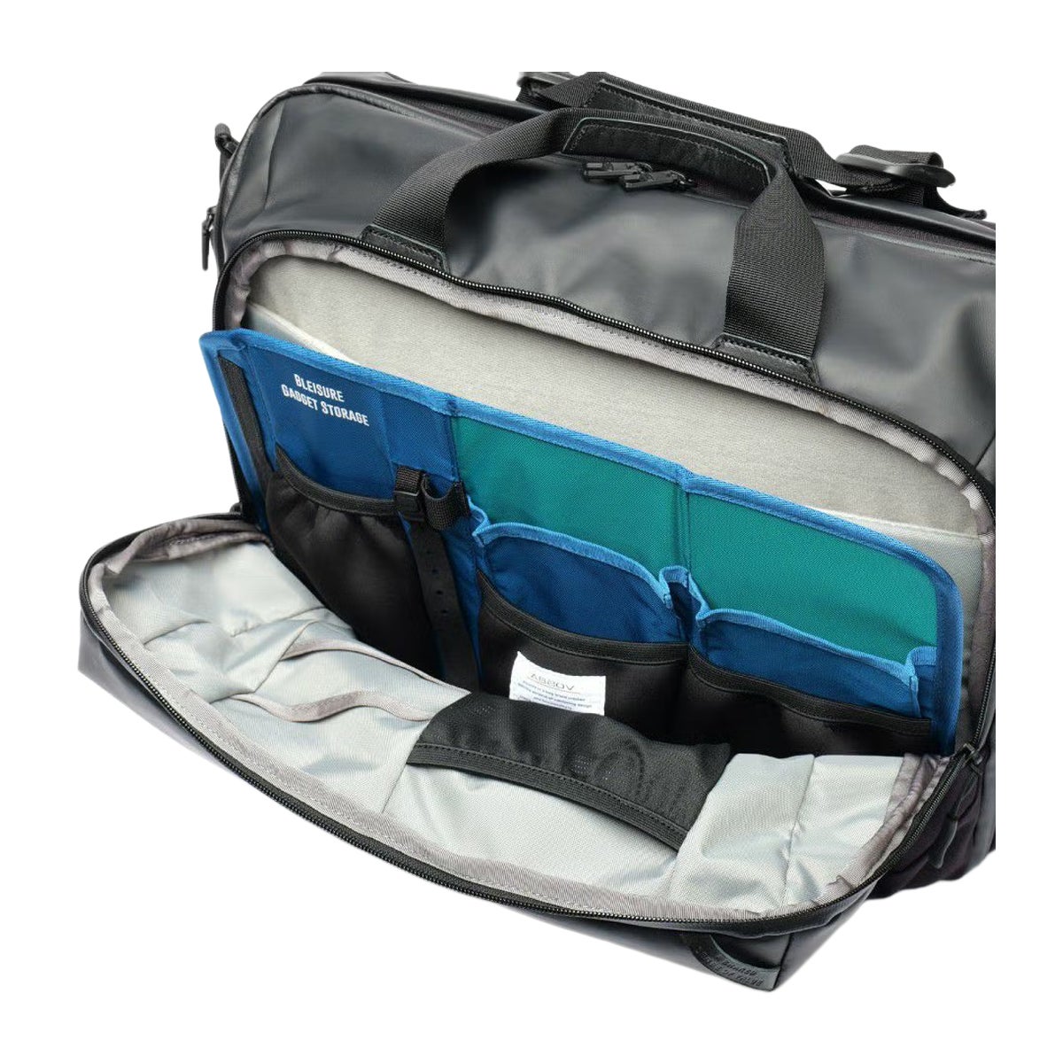 アッソブ ショルダーバッグ メンズ A4 B4 15インチ 拡張 2WAY 18L