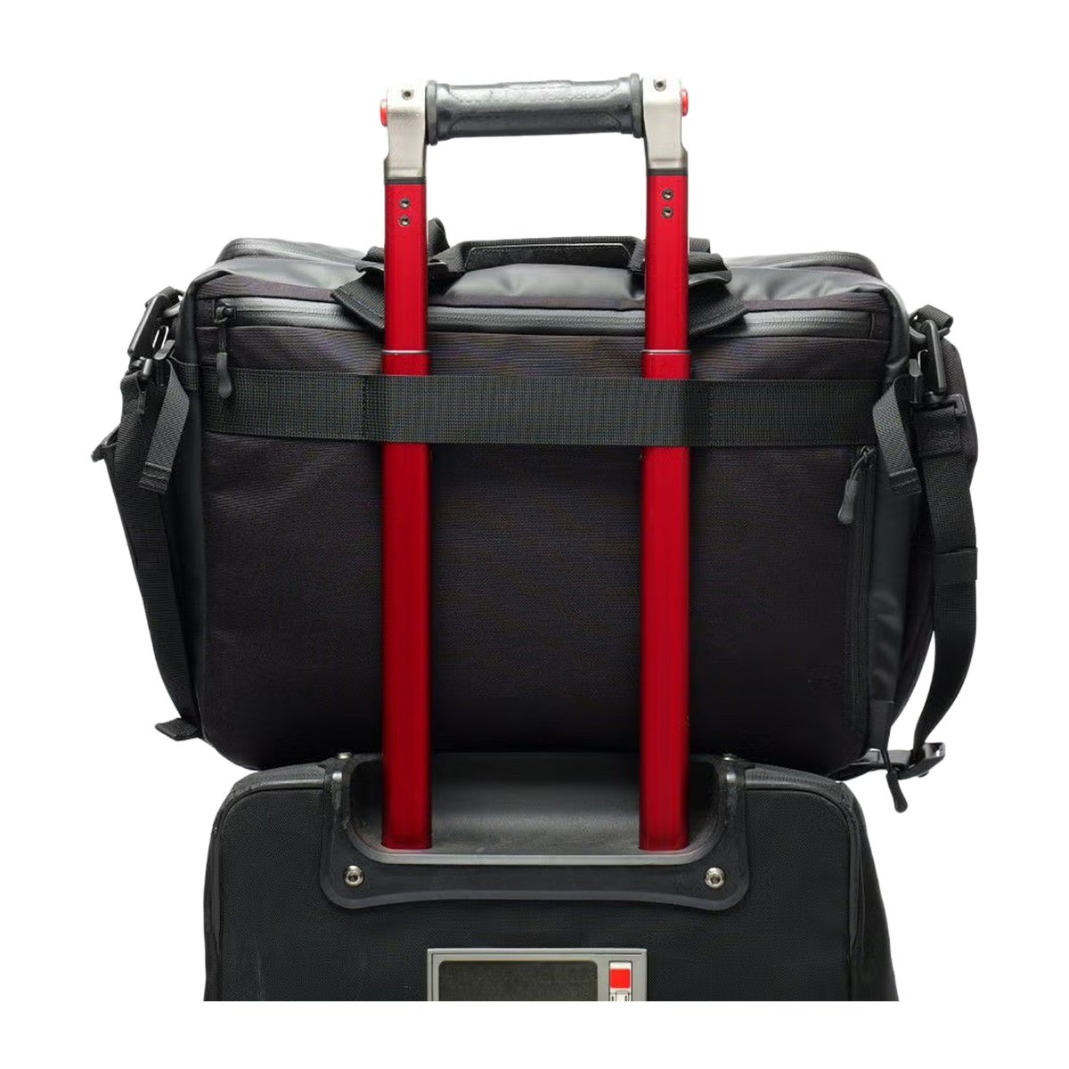 アッソブ ショルダーバッグ メンズ A4 B4 15インチ 拡張 2WAY 18L