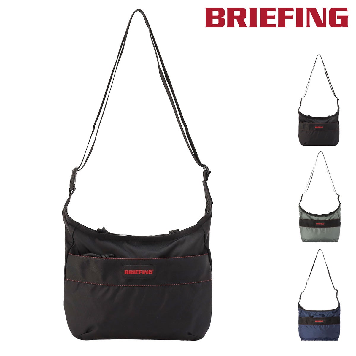 SAC'S BAR×BRIEFING ブリーフィング　サコッシュ ブリーフィング サコッシュ メンズ 0.5L A5 BRA253L30 BRIEFING SOLID