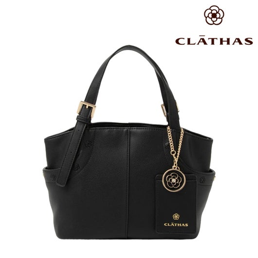 CLATHAS クレイサス バッグ 黒 ブラック エナメル CLATHAS クレイサス 