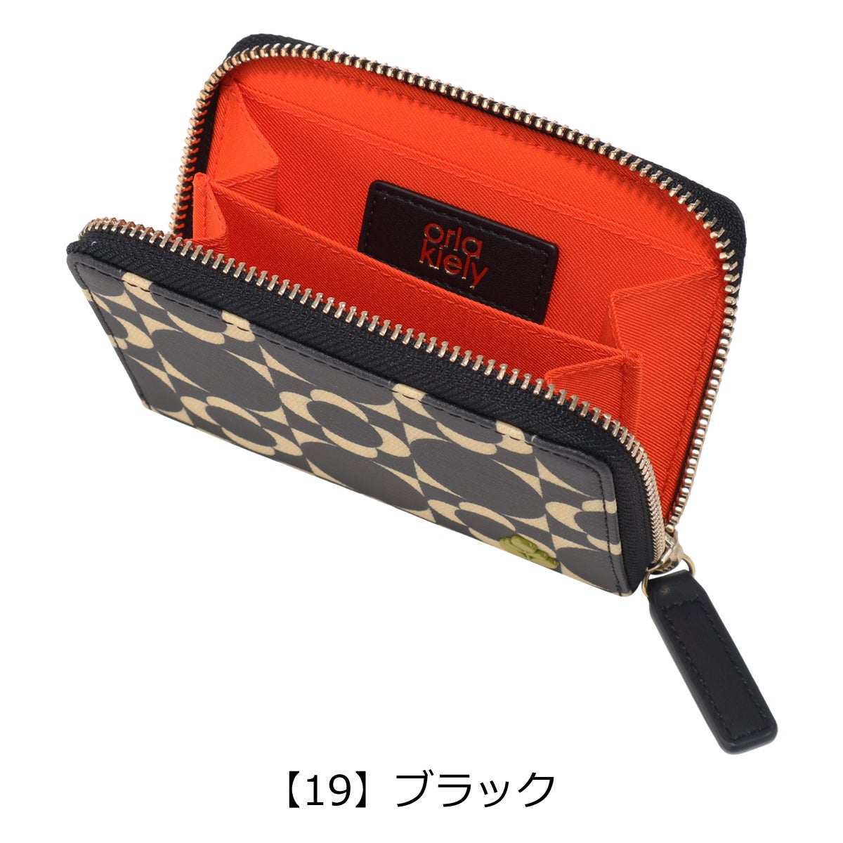 オーラカイリー コインケース 小銭入れ ミニ財布 レトロタイル