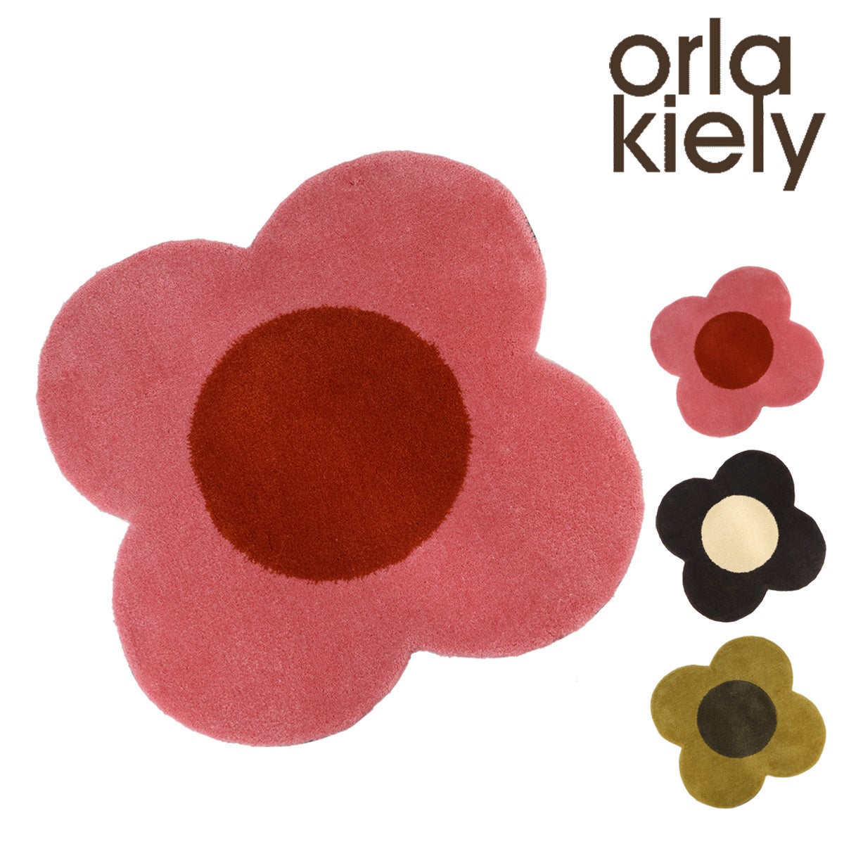 オーラカイリー ラグマット おしゃれ フラワーペタル Orla Kiely 花