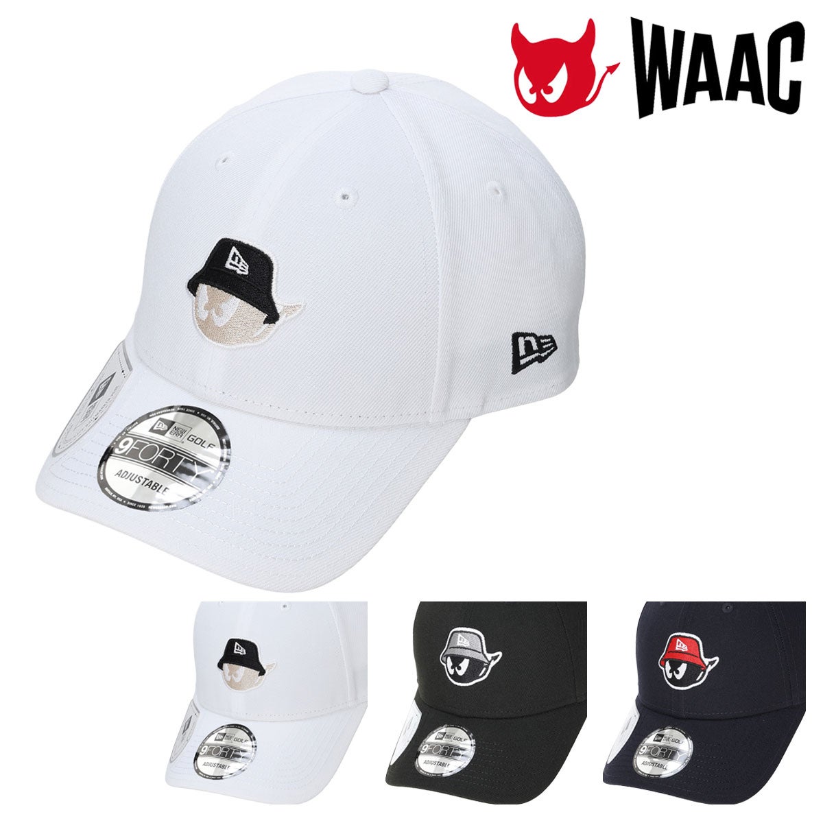 WAAC ワック ゴルフ キャップ レディース UNISEX NEW ERA×WAAC 9FORTY