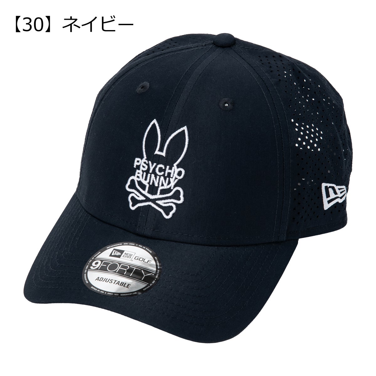 サイコバニー ニューエラ ゴルフ キャップ コラボ メッシュ レディース