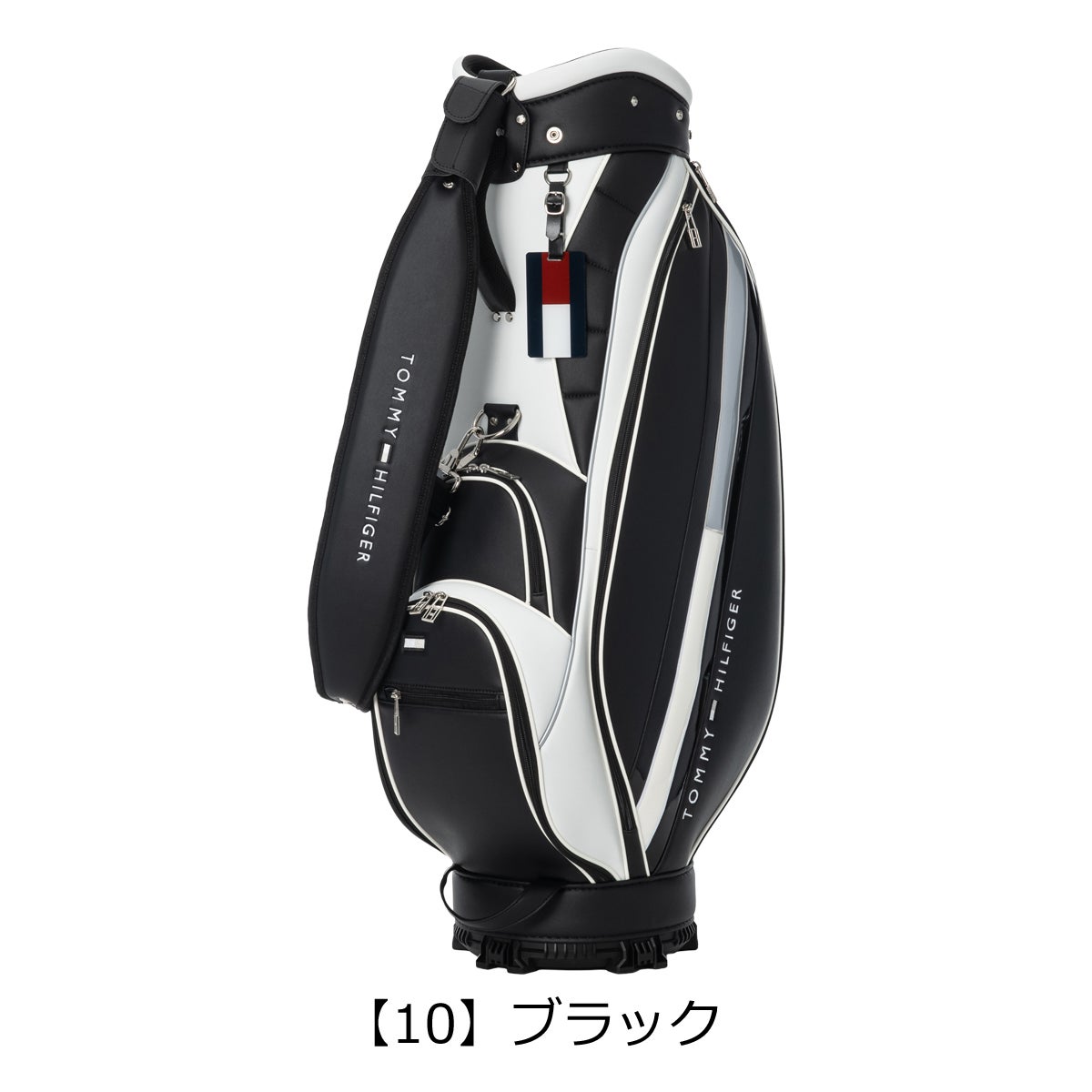 トミーヒルフィガー ゴルフ キャディバッグ 9.0型 5分割 約3.2kg