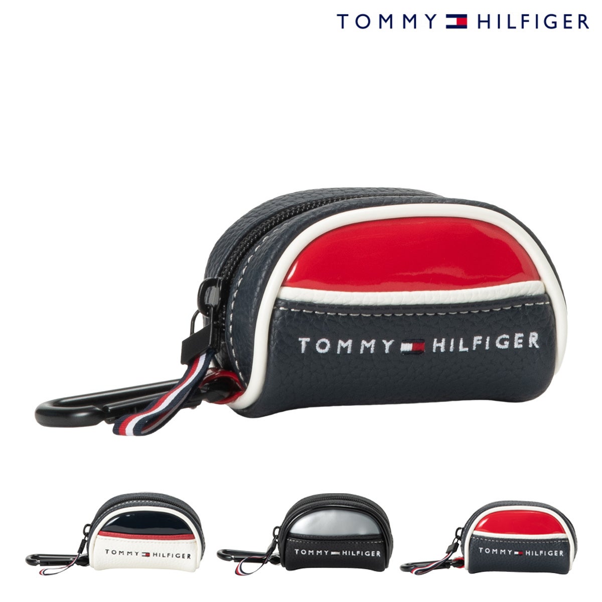 トミーヒルフィガー ゴルフ ボールポーチ FACE TOMMY HILFIGER GOLF