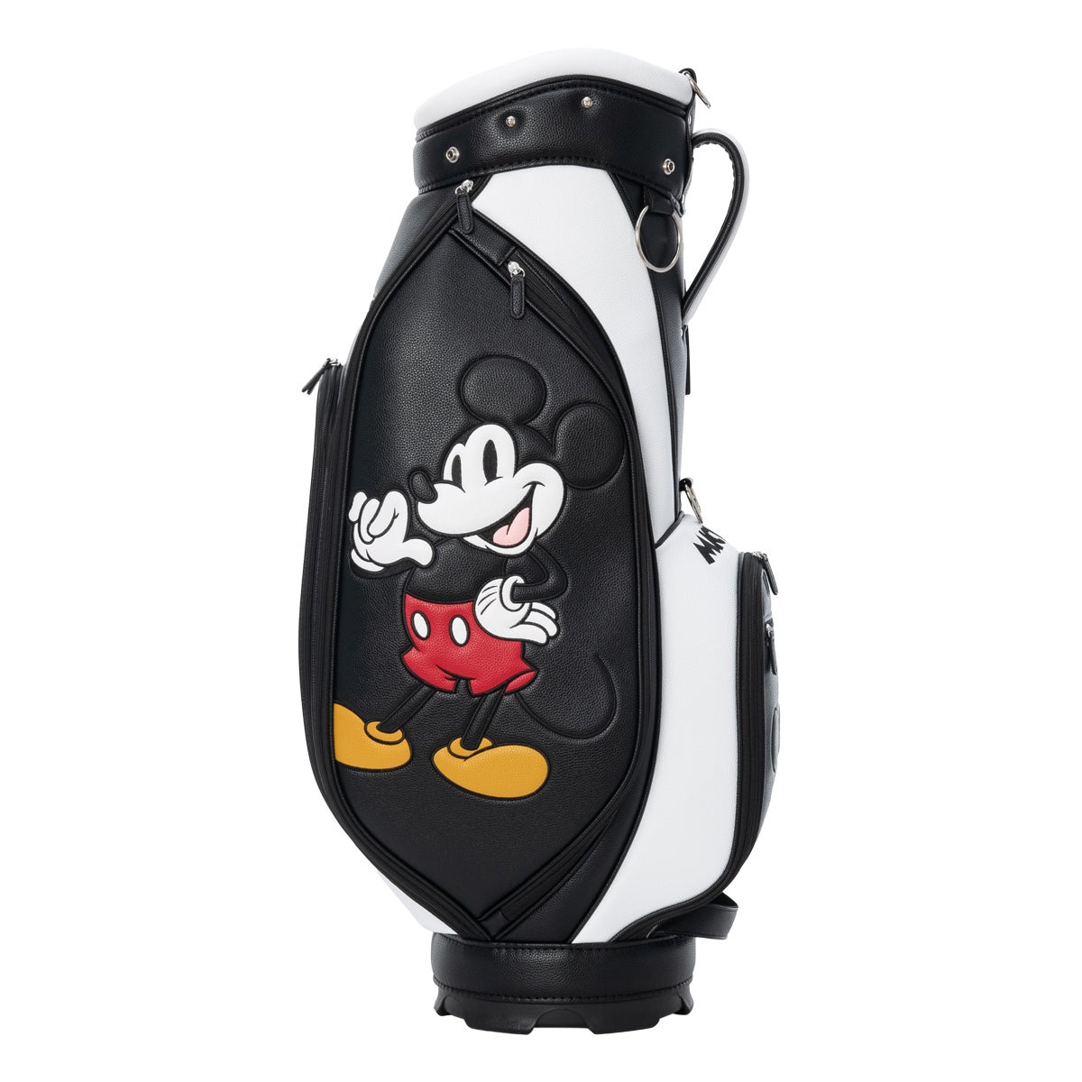 ミッキーマウスデザイン キャディバッグ (クラブもセット可) ディズニー ゴルフ ミッキーマウス キャディバッグ 9.0型 46インチ