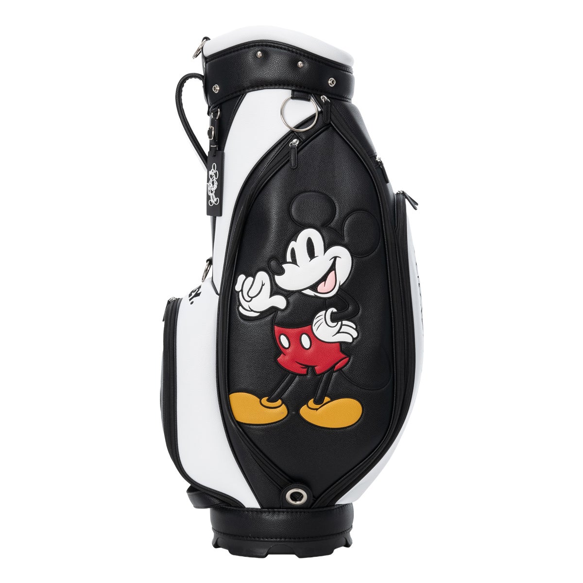 ミッキーマウス ゴルフキャディバッグ ディズニー ゴルフ ミッキーマウス キャディバッグ 9.0型 46インチ