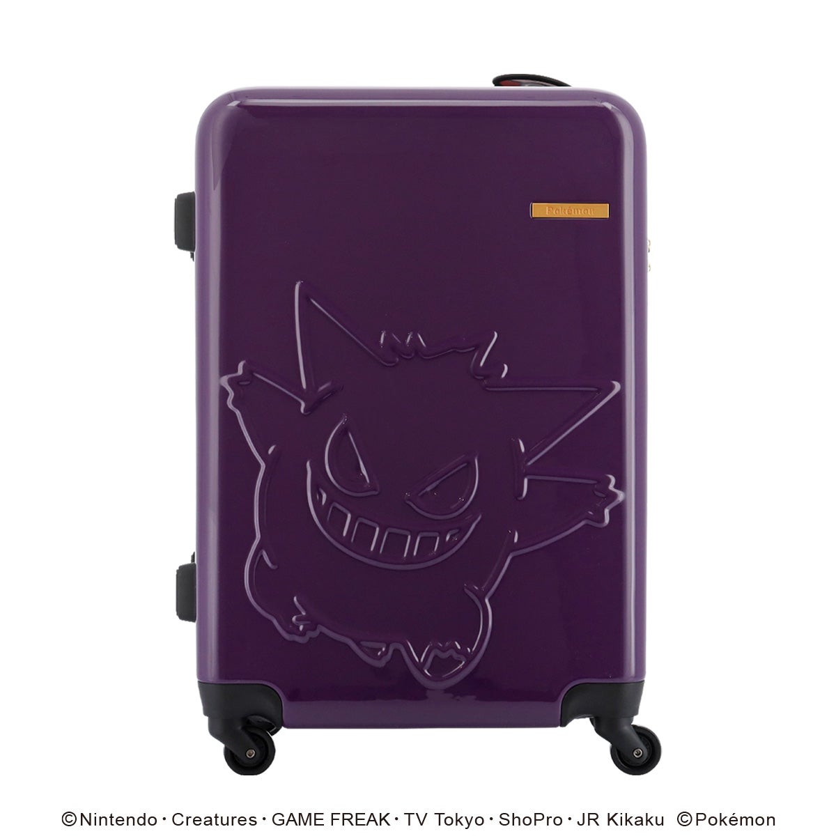 ポケモン スーツケース 62L 60cm 3.6kg PK-0908-60 POKEMON｜ゲンガー