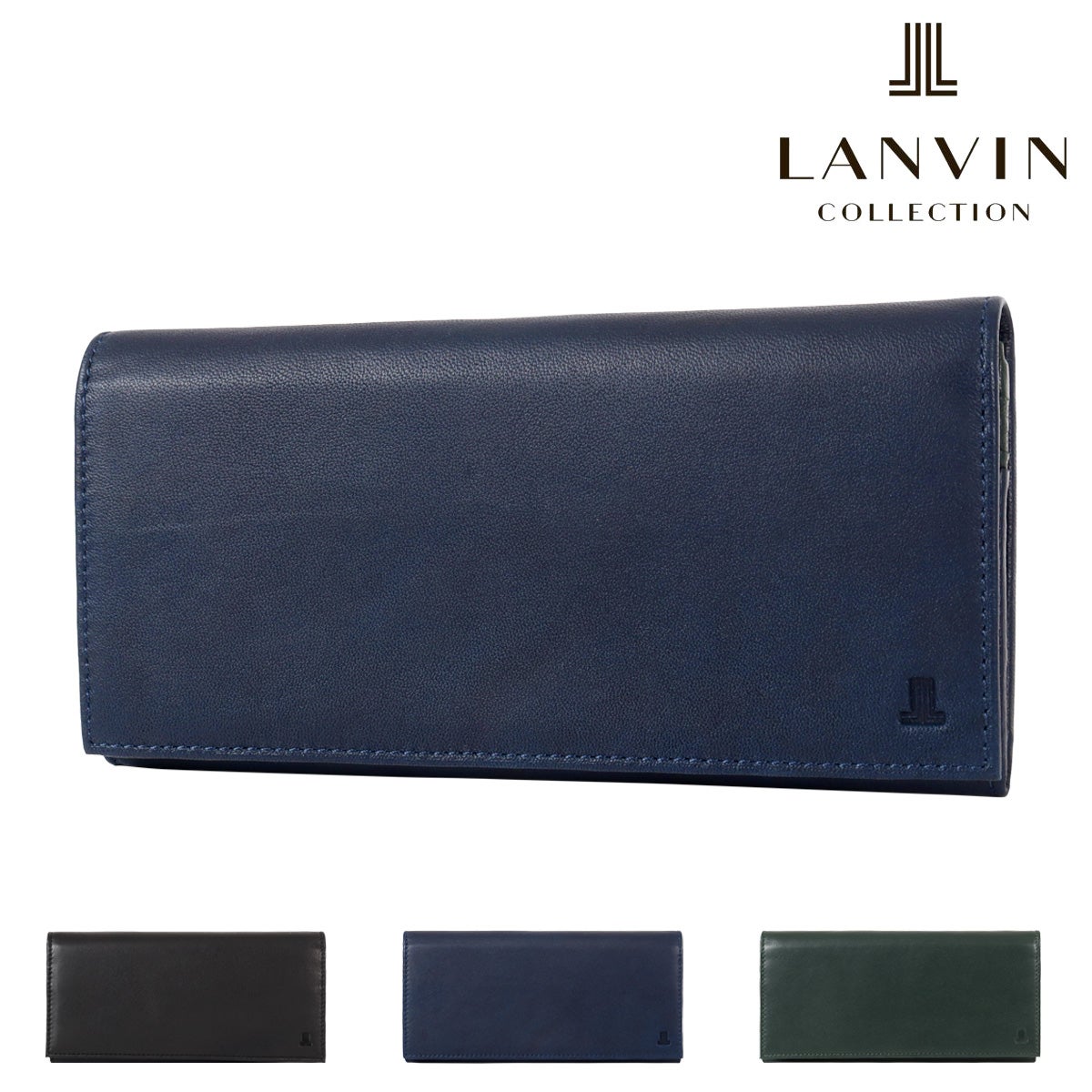 ランバンコレクション ラウンドファスナー長財布 ロングウォレット