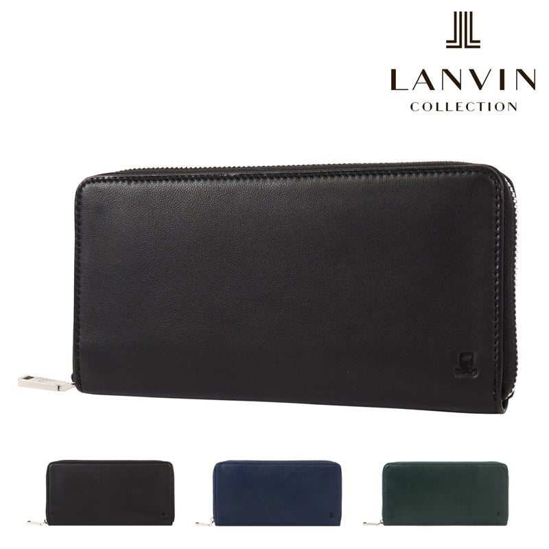 ランバンコレクション ラウンドファスナー長財布 ロングウォレット 