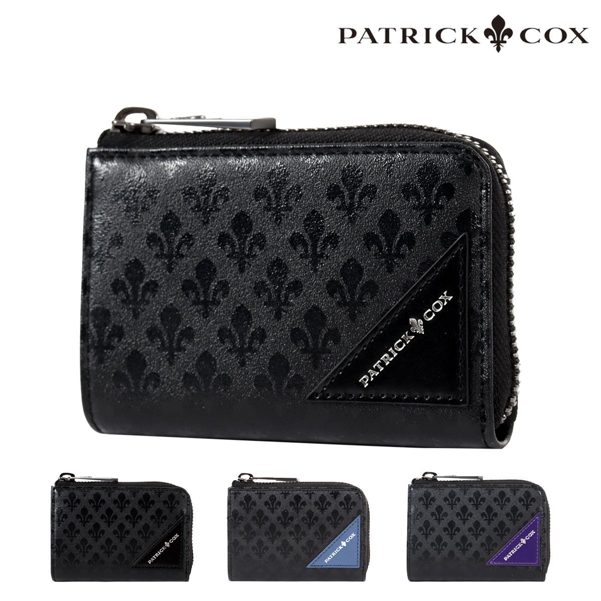 パトリックコックス コインケース メンズ PXMW5EC1 BLACK KINGS