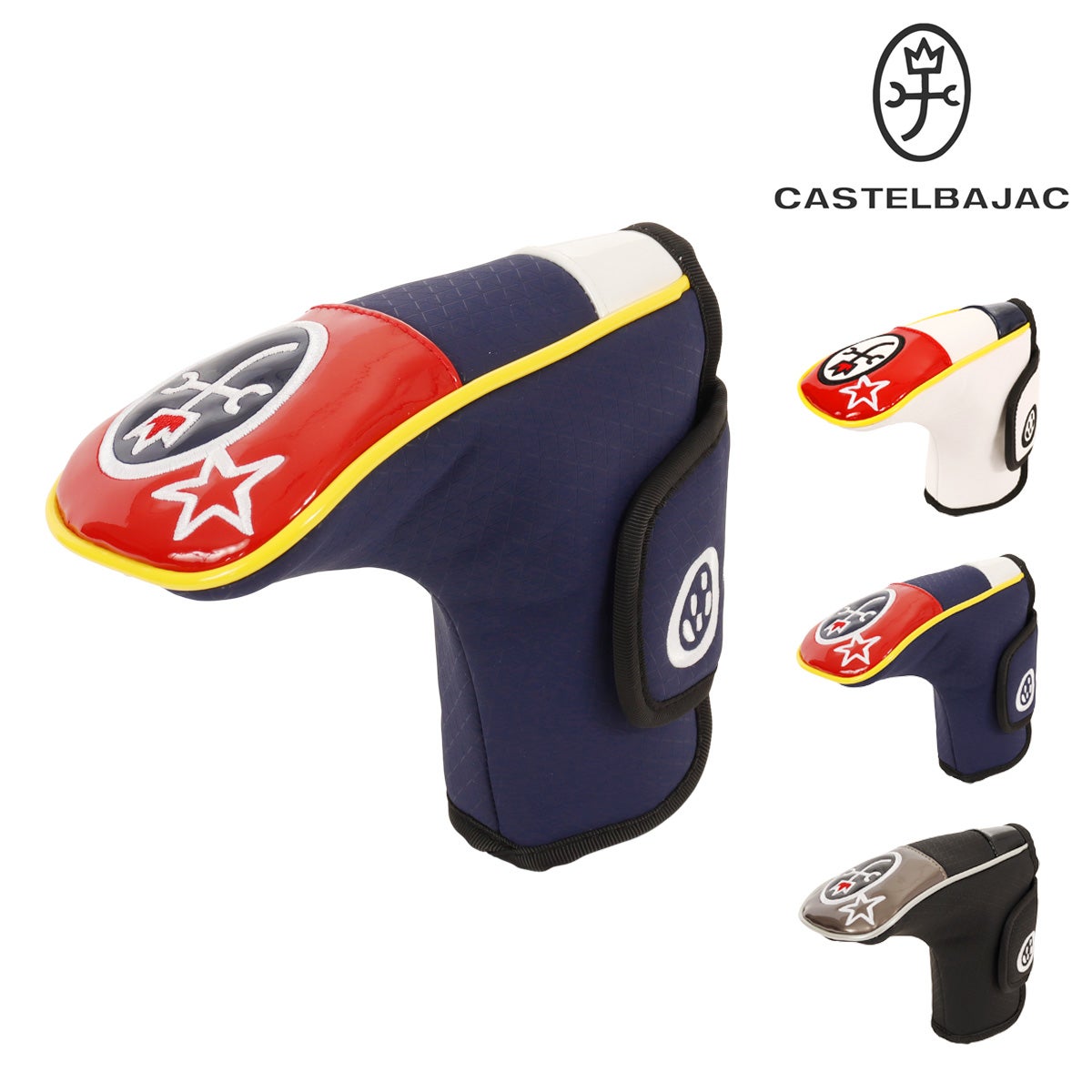 希少 美品 カステルバジャック パター 専用カバー付き フォージド ハンドメイド カステルバジャック パターカバー PT用 ゴルフ メンズ 7236199307