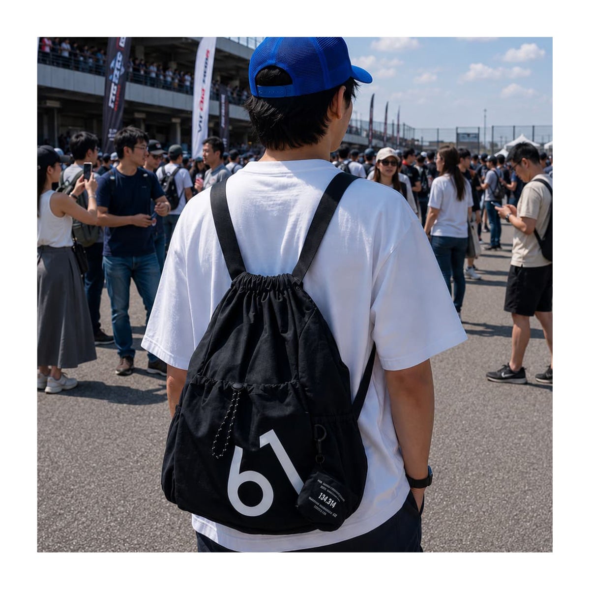 限定商品】井口選手・山内選手コラボバッグ(ポールポジション17回獲得