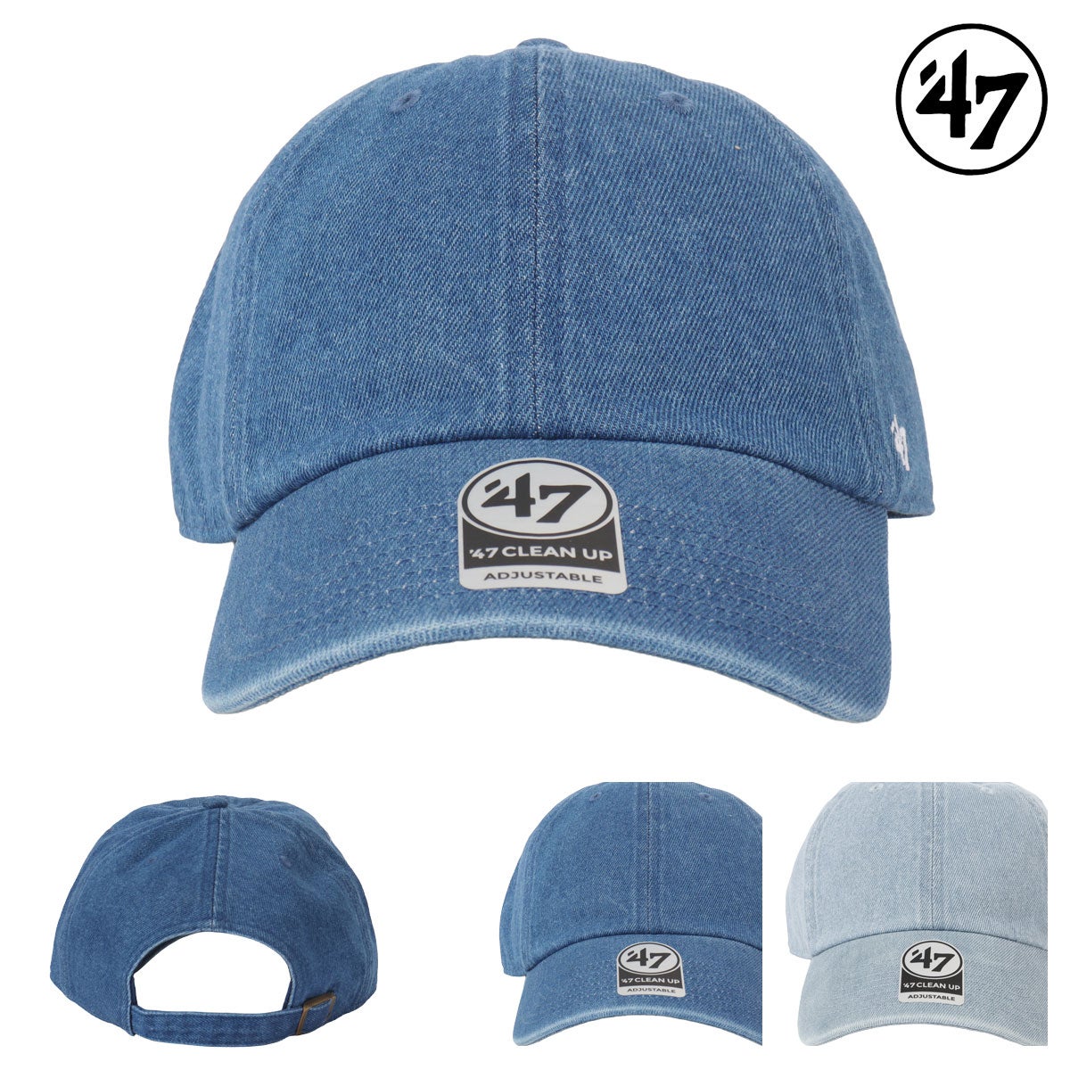 フォーティーセブン キャップ クリーンナップ クラシック DENIM ユニ