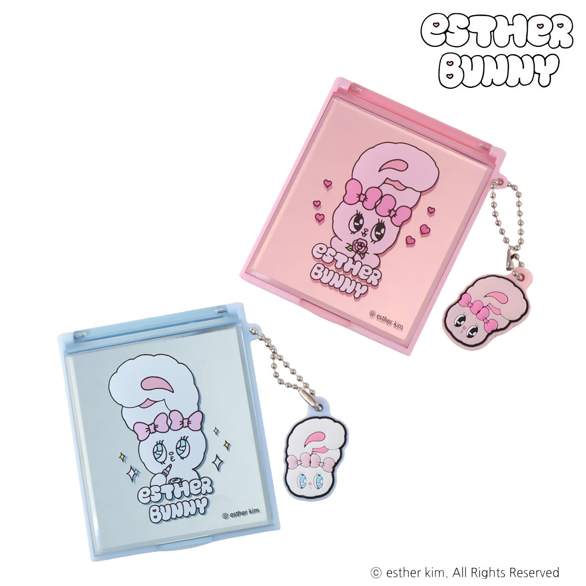 エスターバニー ミラー 鏡 Esther Bunny 手鏡 折りたたみミラー