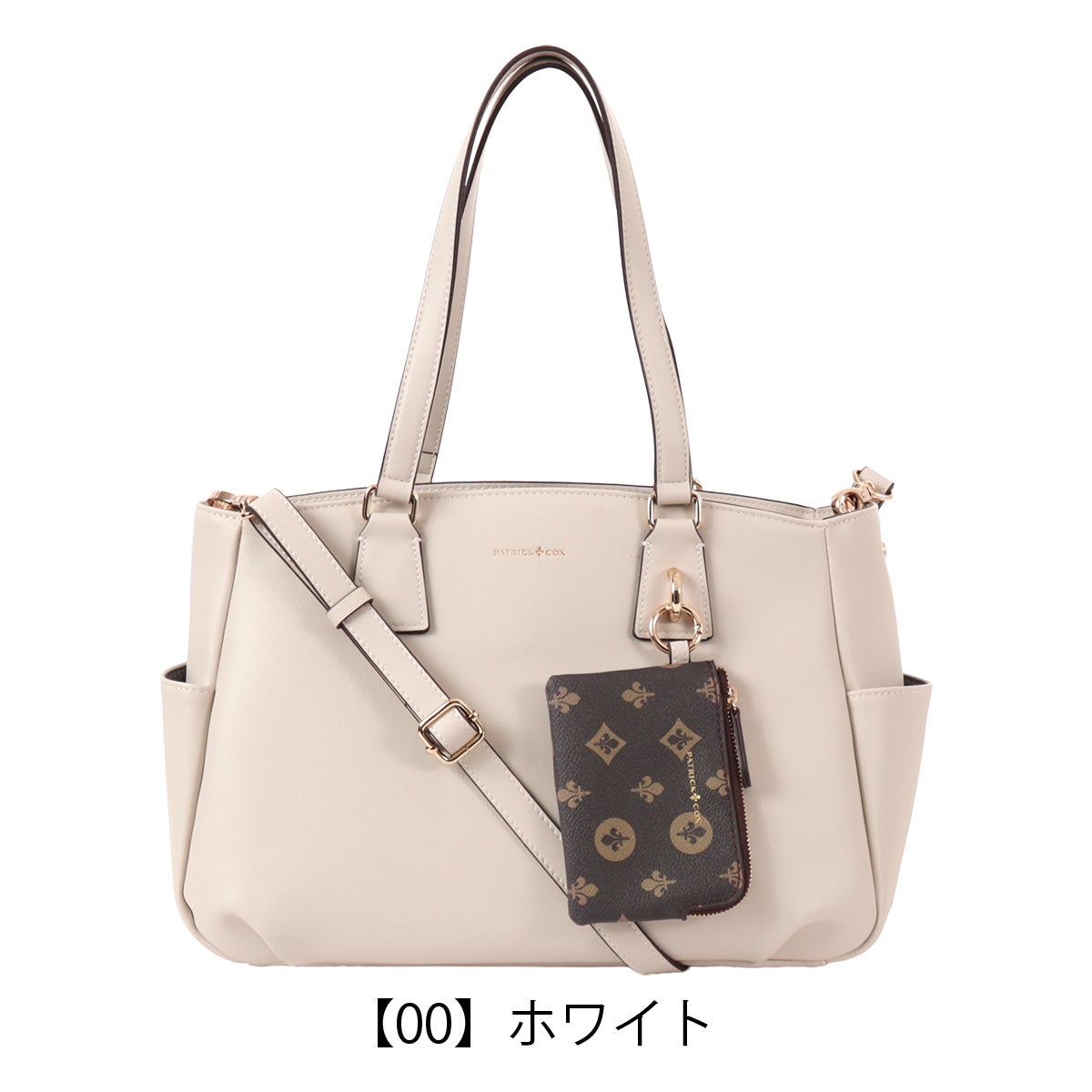 パトリックコックス トートバッグ クラシカルリリーチャーム