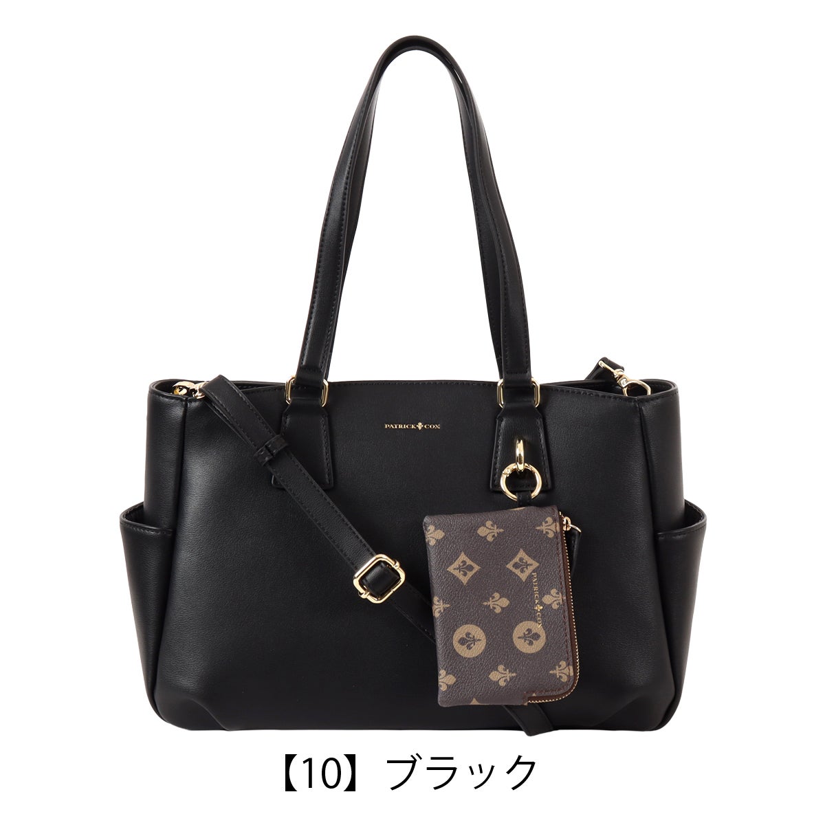 パトリックコックス トートバッグ クラシカルリリーチャーム