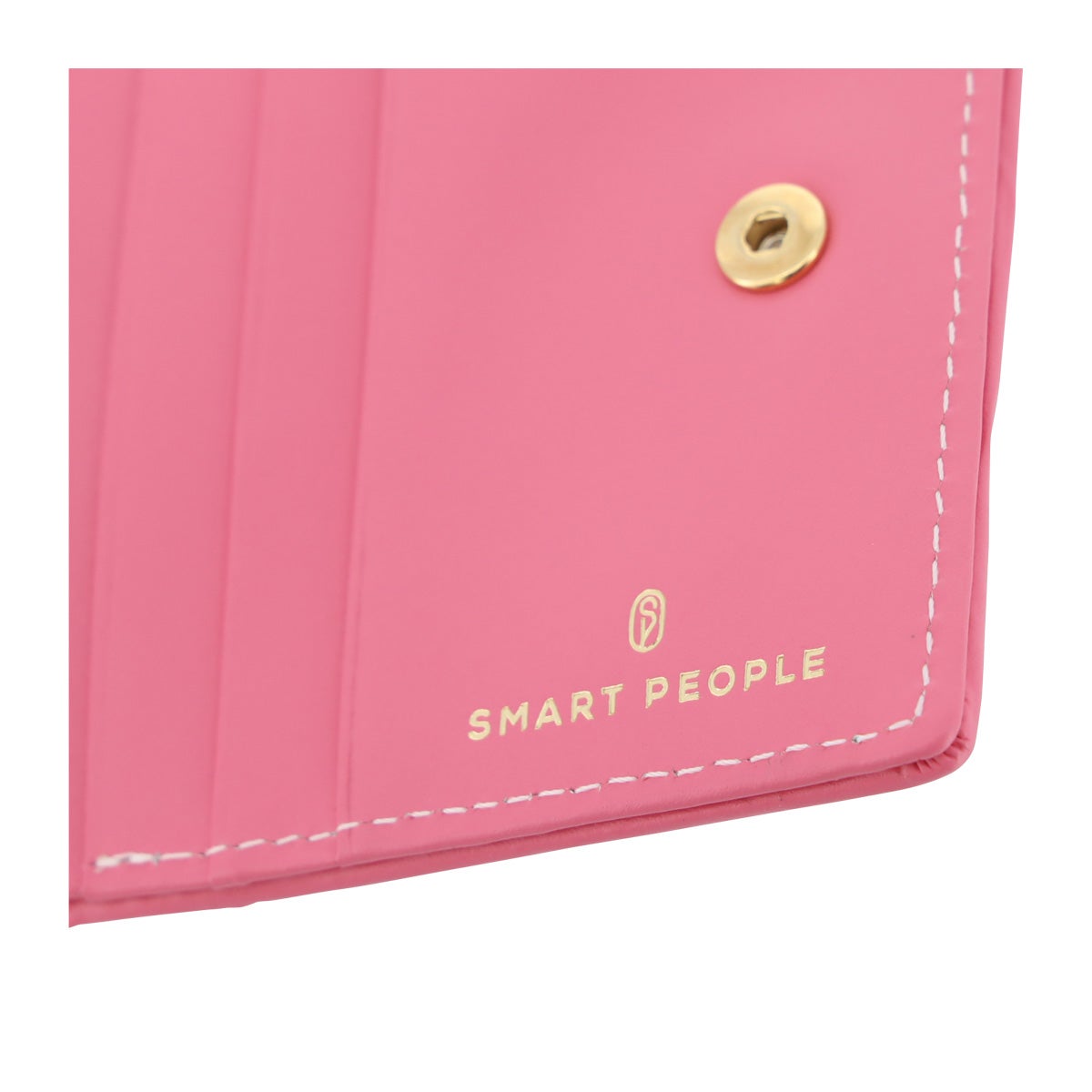 【新品未開封】【正規品】ローマピンク スマートピープル 二つ折り財布 SPOF-04 フローラ SMART PEOPLE ミニ