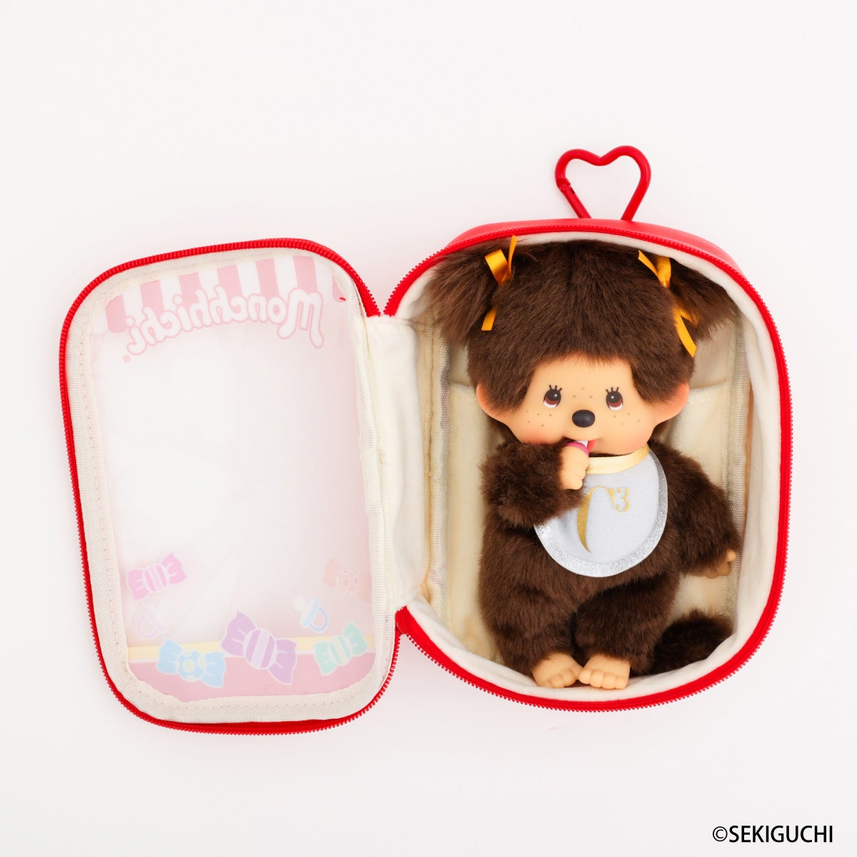 モンチッチ シーキューブ モンチッチちゃん ぬいポーチセット