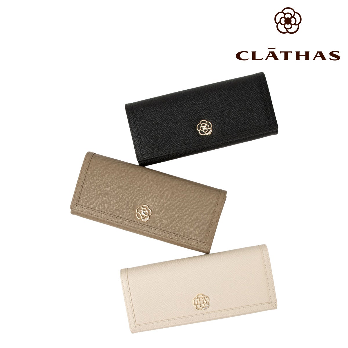 クレイサス 長財布 かぶせ レディース リア 191001 CLATHAS ビジュー