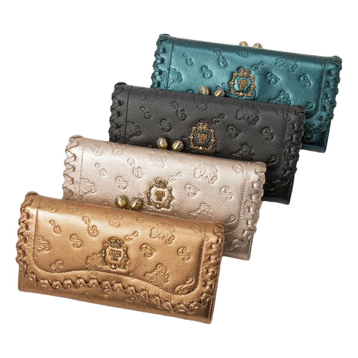 アナスイ 長財布 がま口 レディース 本革 リンダ 318360 ANNASUI