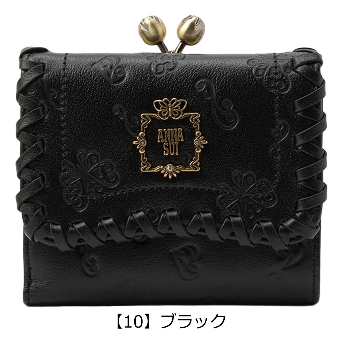 アナスイ 二つ折り財布 がま口 レディース 本革 リンダ 318362 ANNASUI