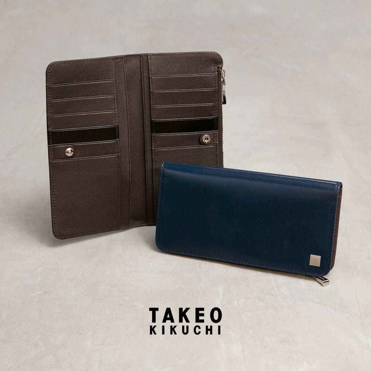 【むさお】GW-A【受注製作】 タケオキクチ 長財布 メンズ ピエール 181615 TAKEO KIKUCHI｜小銭入れ