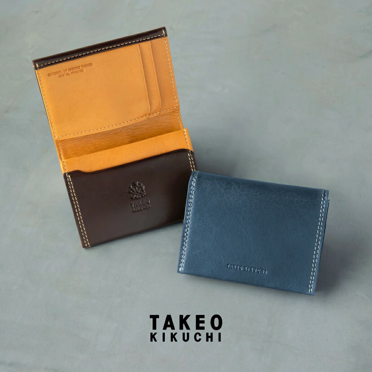 タケオキクチ 名刺入れ メンズ ソフトアンティーク 506513 TAKEO