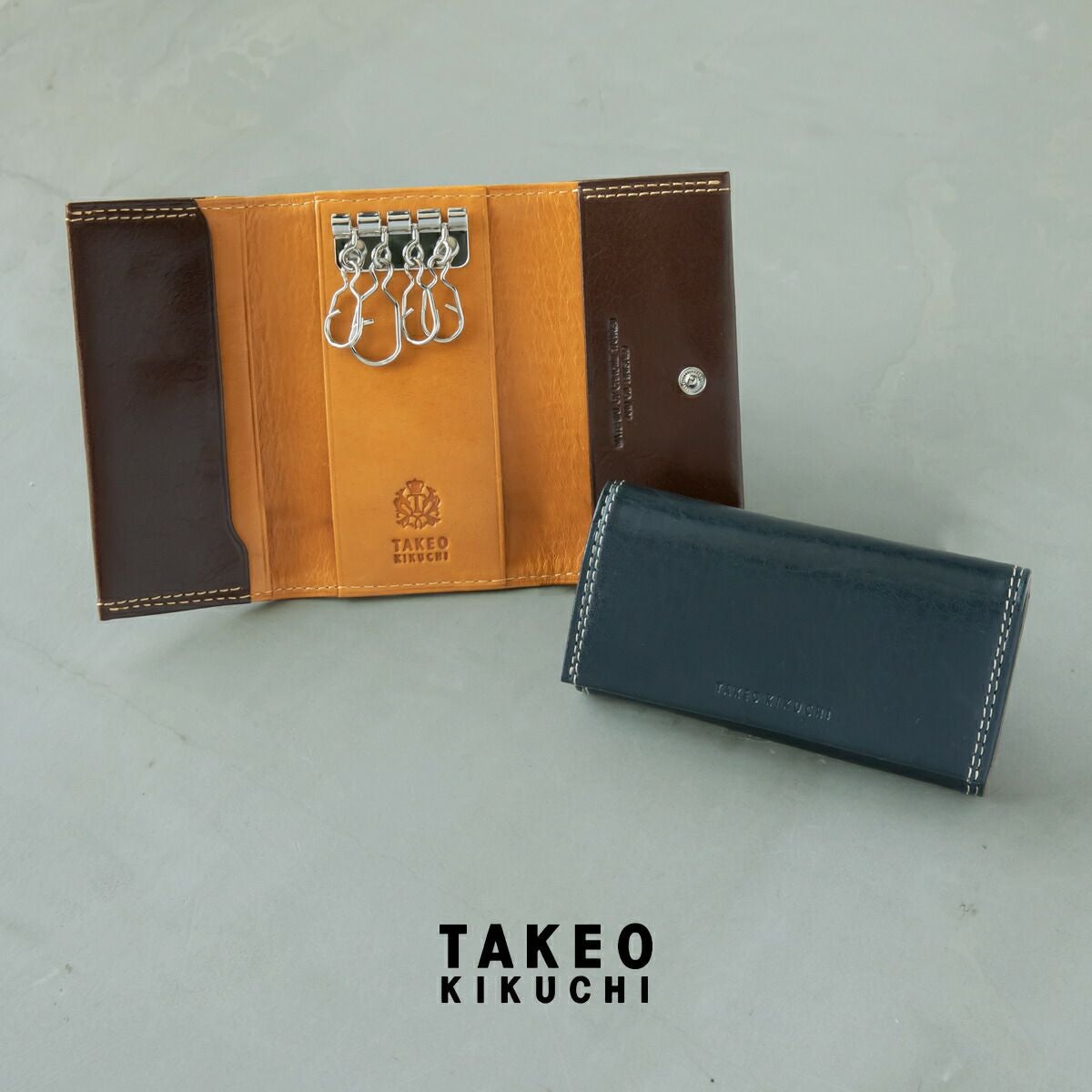 タケオキクチ キーケース メンズ ソフトアンティーク 506533 TAKEO