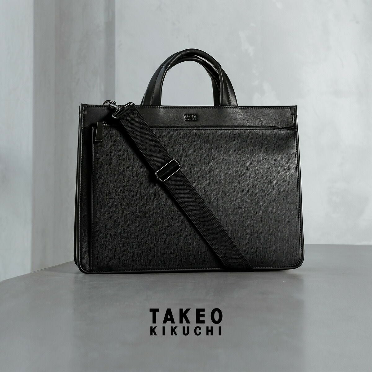 タケオキクチ ブリーフケース ナビ メンズ 271501 TAKEO KIKUCHI