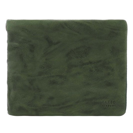 タケオキクチ 二つ折り財布 ミニ財布 720624 オイスター