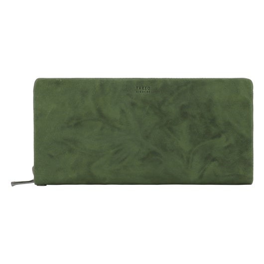 タケオキクチ 長財布 ラウンドファスナー 720627 オイスター