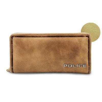 POLICE ポリス 長財布 PA58002 （0578） 【 エッジ 】【 財布 ラウンド
