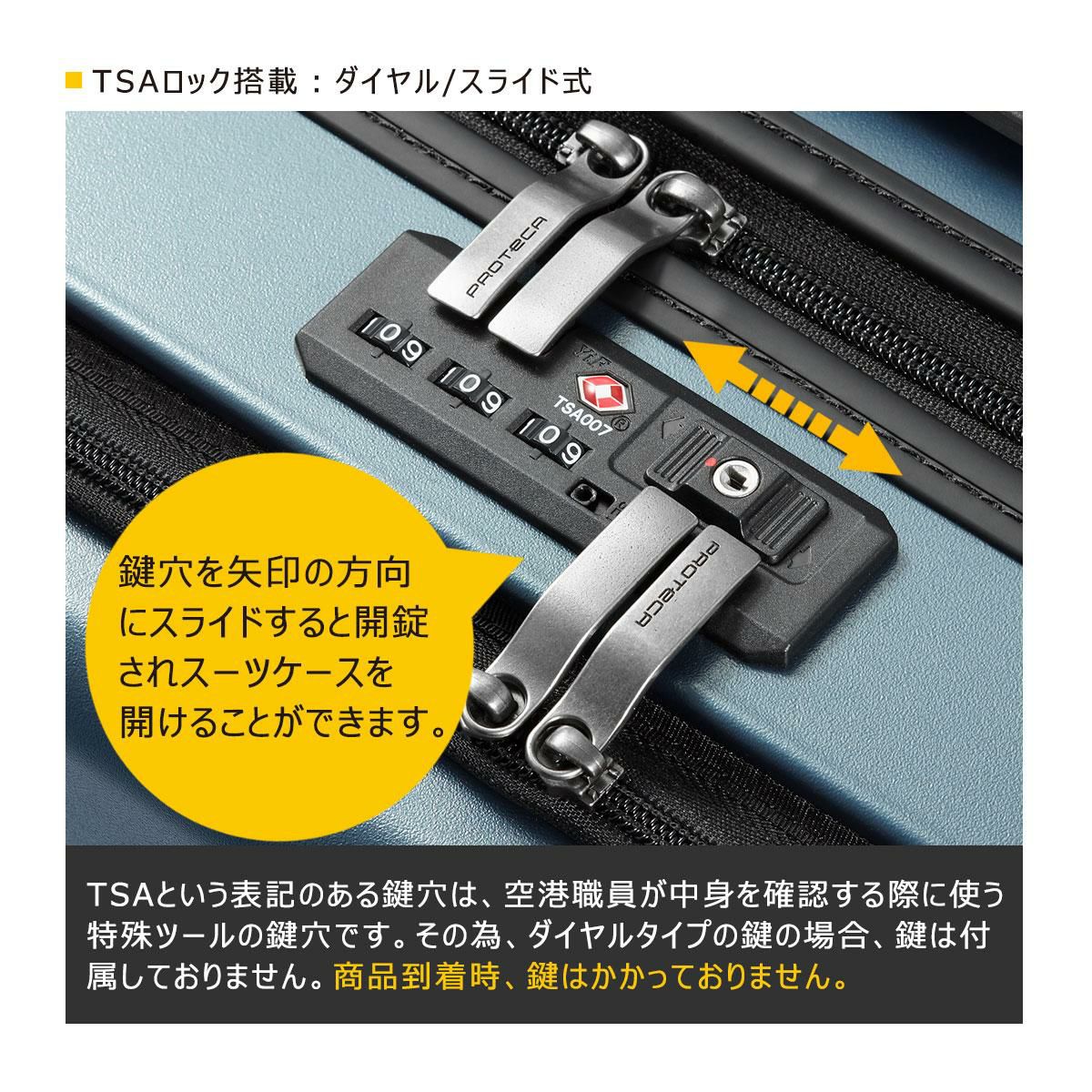 プロテカ スーツケース 機内持ち込み 40L 45cm 3.6kg マックスパス3