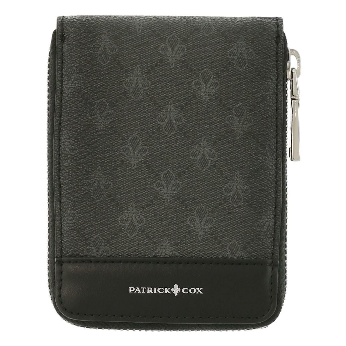 パトリックコックス 二つ折り財布 ミニ財布 ラウンドファスナー