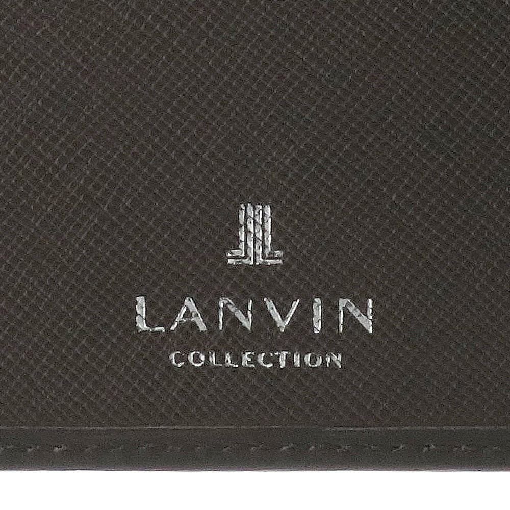ランバンコレクション 二つ折り財布 エンボスコンビネーション