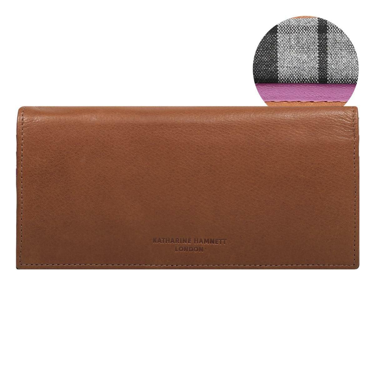 キャサリンハムネット 長財布 ソフト メンズ 490-57006 KATHARINE