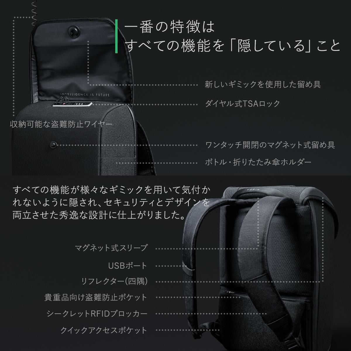 コリンデザイン リュック クリックパック X メンズ CP-X KorinDesign