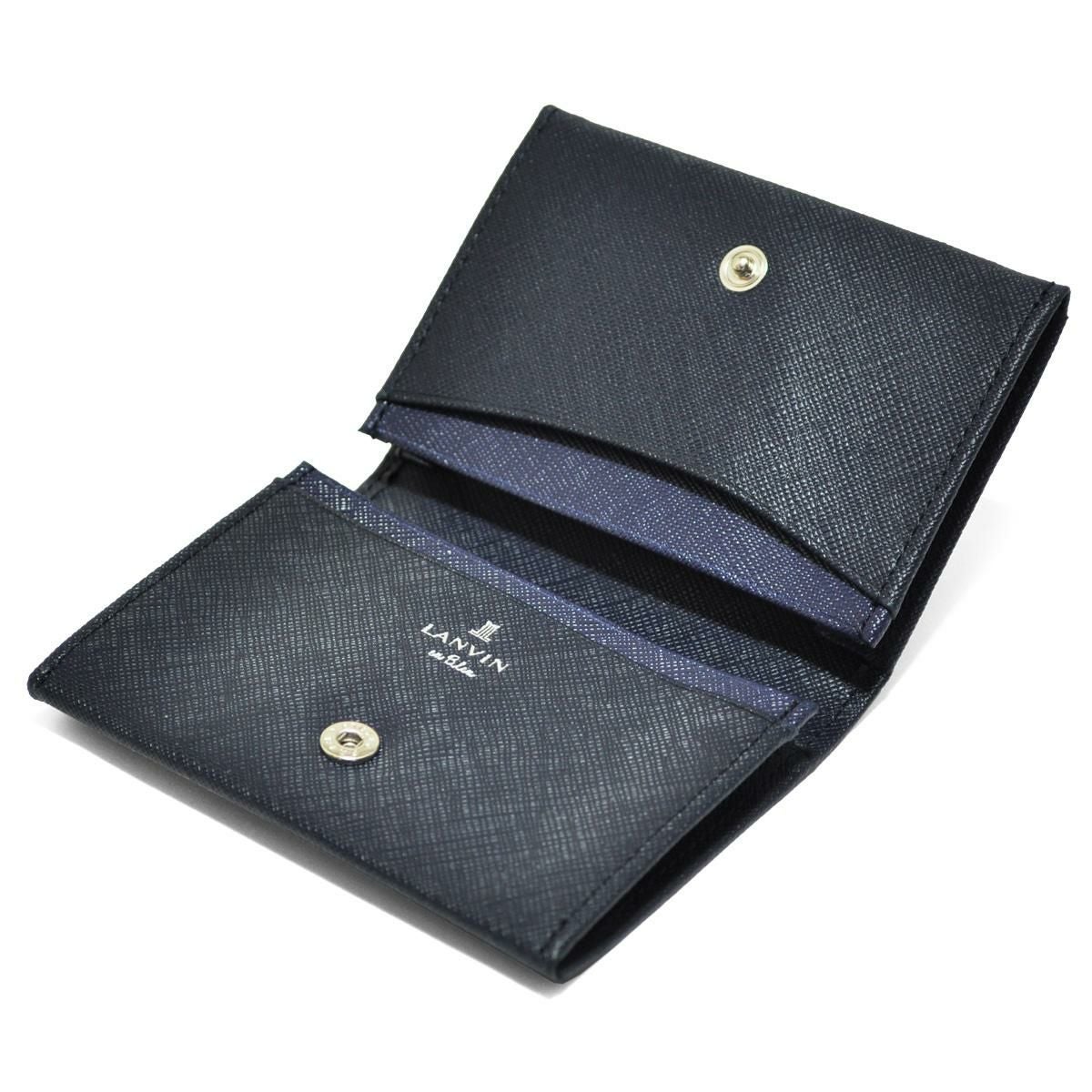 ランバンオンブルー 名刺入れ 大容量 メンズ 345159 LANVIN en Bleu