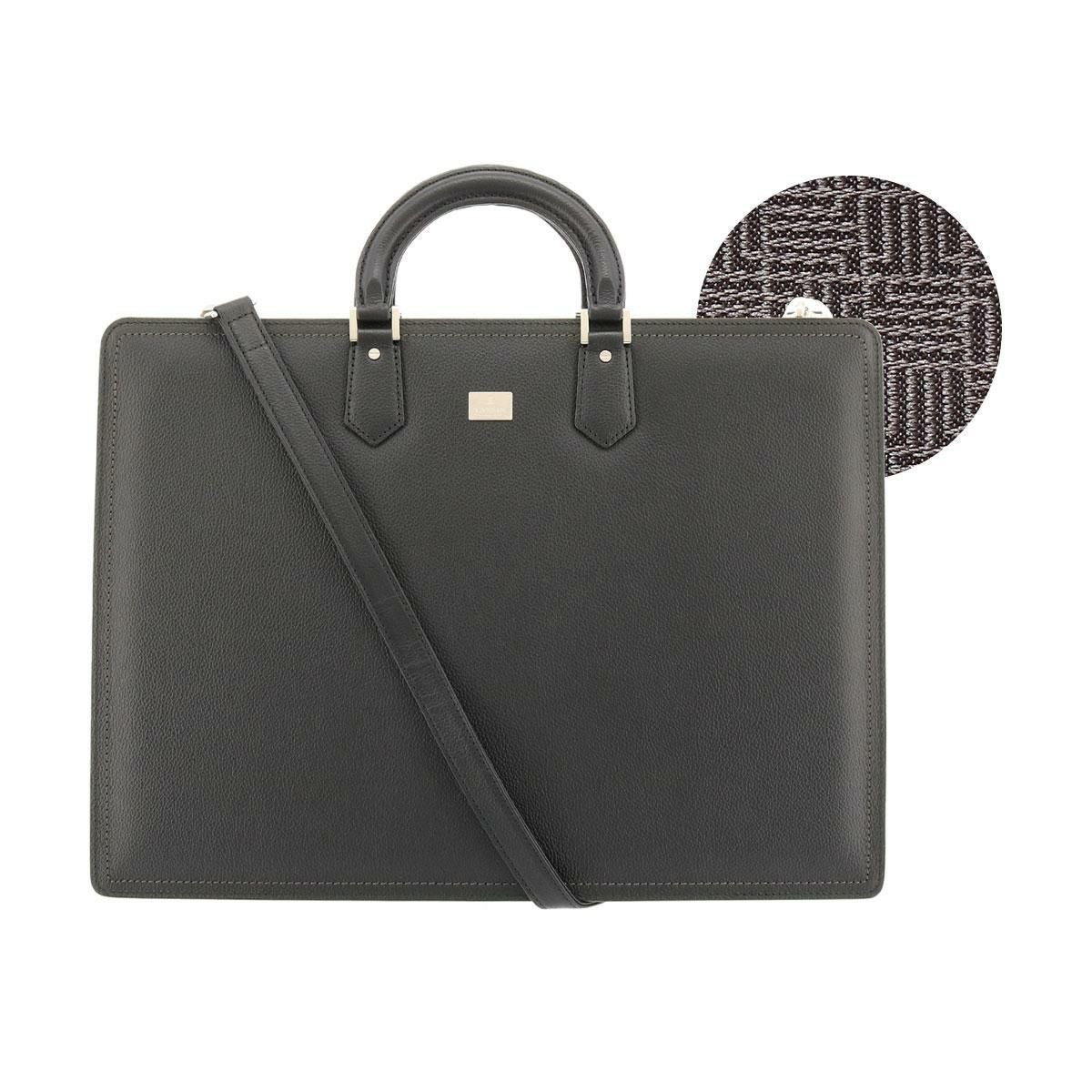 10％セール！！　LANVIN ランバン　本革　ビジネスバッグ　ブラック ランバン コレクション LANVIN COLLECTION ランバンコレクション