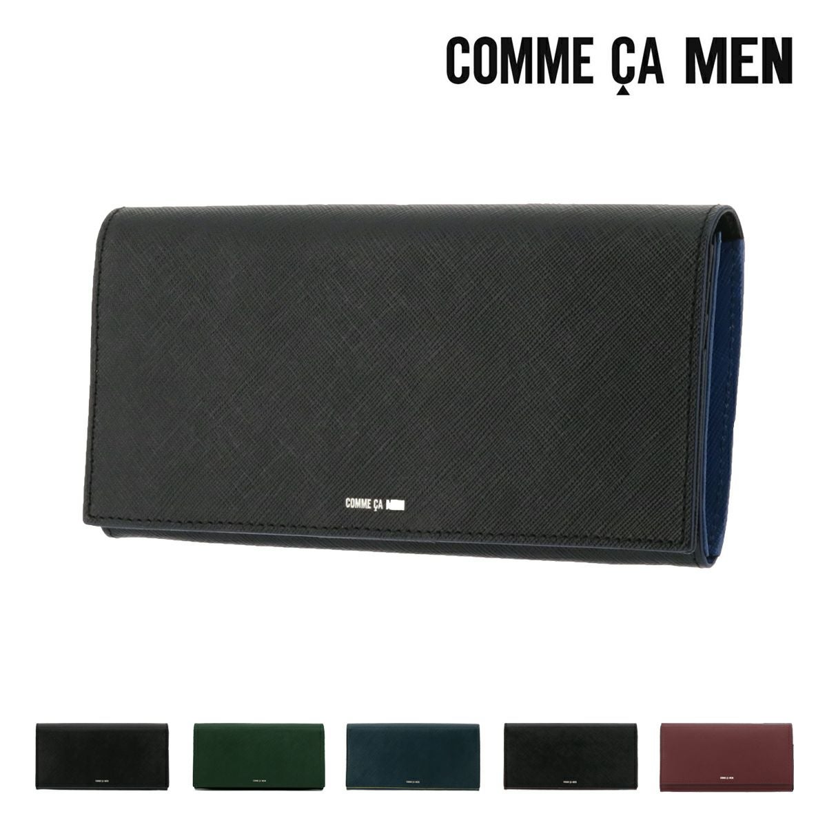 コムサメン 長財布 メンズ コール 6752 COMME CA MEN 牛革 本革 レザー