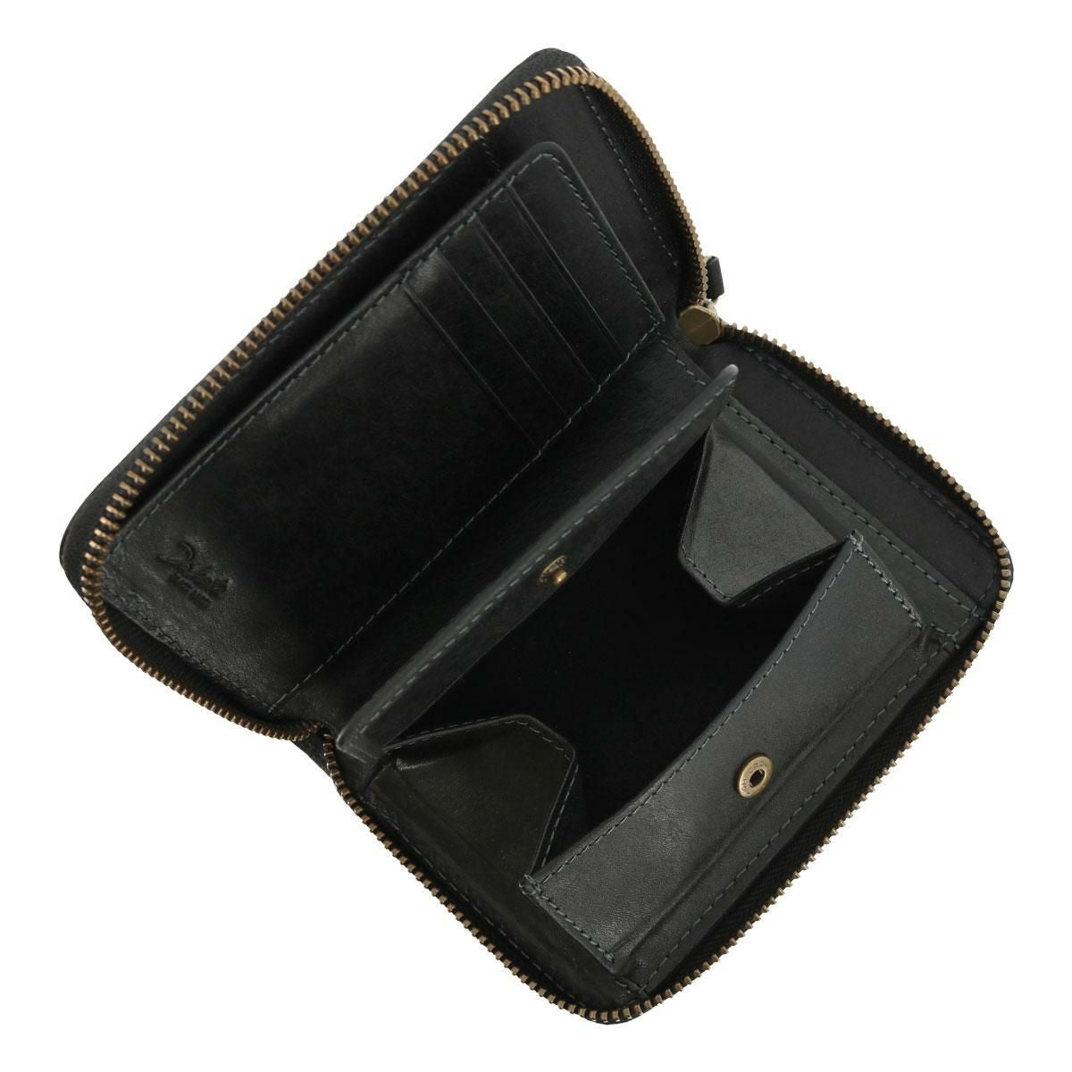 Dakota /ダコタ ブラックレーベル 二つ折財布/626802 /ブラック ダコタ ブラックレーベル 二つ折り財布 ミニ財布 メンズ ガウディ