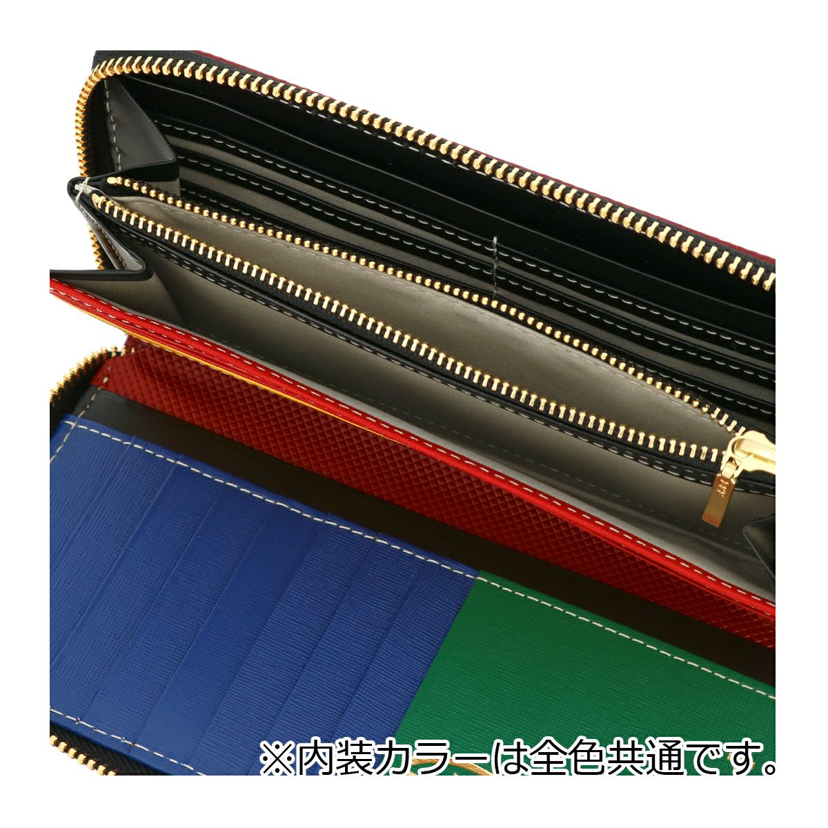 カステルバジャック 長財布 本革 ラウンドファスナー 期間限定カラー