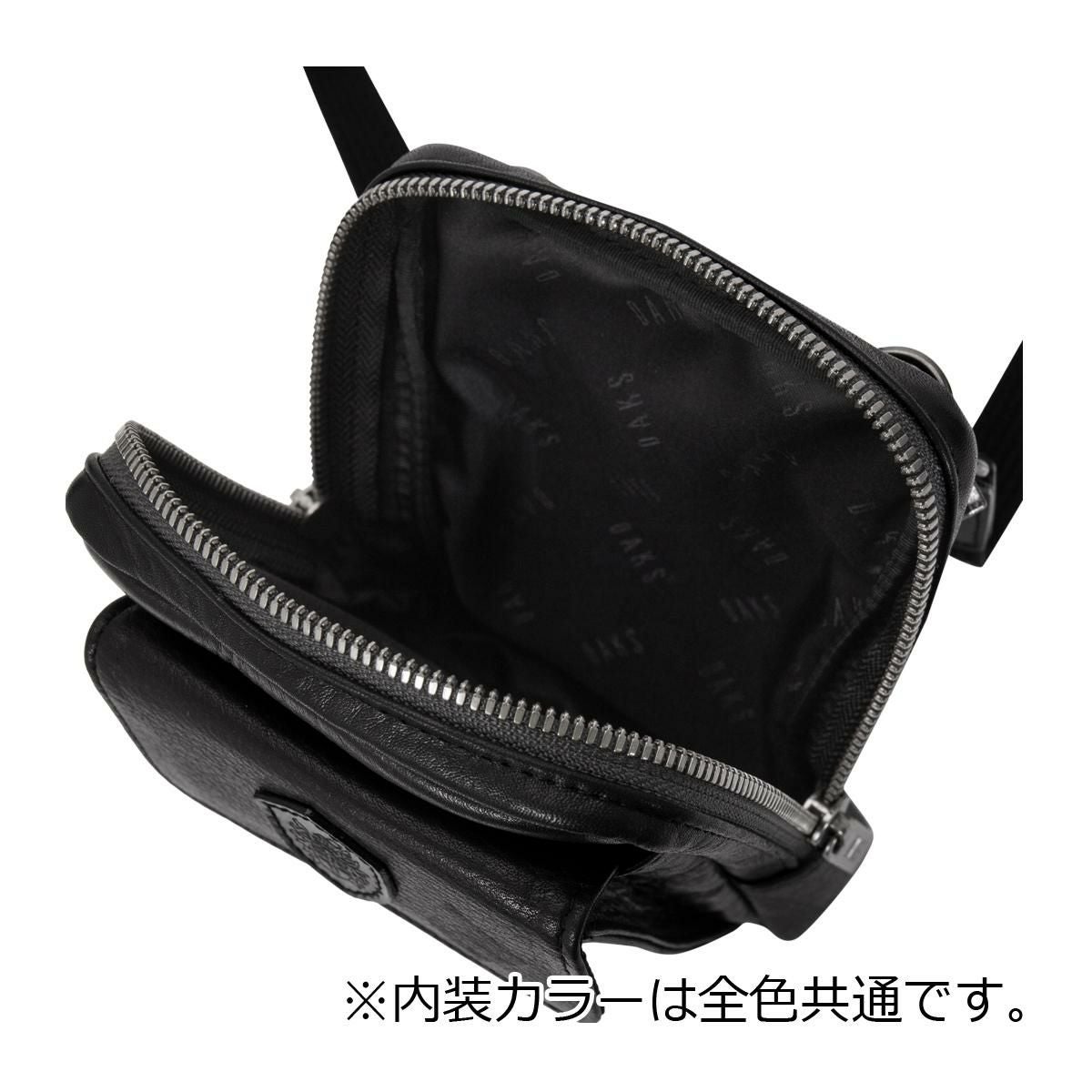 ダックス ショルダーバッグ DA29215 DAKS メディスンバッグ 本革 2WAY