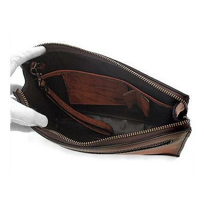 青木鞄 セカンドバッグ 5213 50 ブラウン 【 アオキ カバン