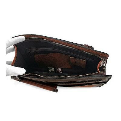 青木鞄 セカンドバッグ 5214 50 ブラウン 【 アオキ カバン Lugard G3