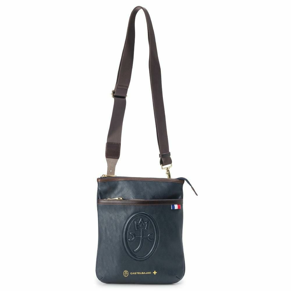 美品！CASTELBAJAC カステルバジャク　ショルダーバック　レザー　メンズ カステルバジャック CASTELBAJAC ショルダーバッグ 033101 ルポ