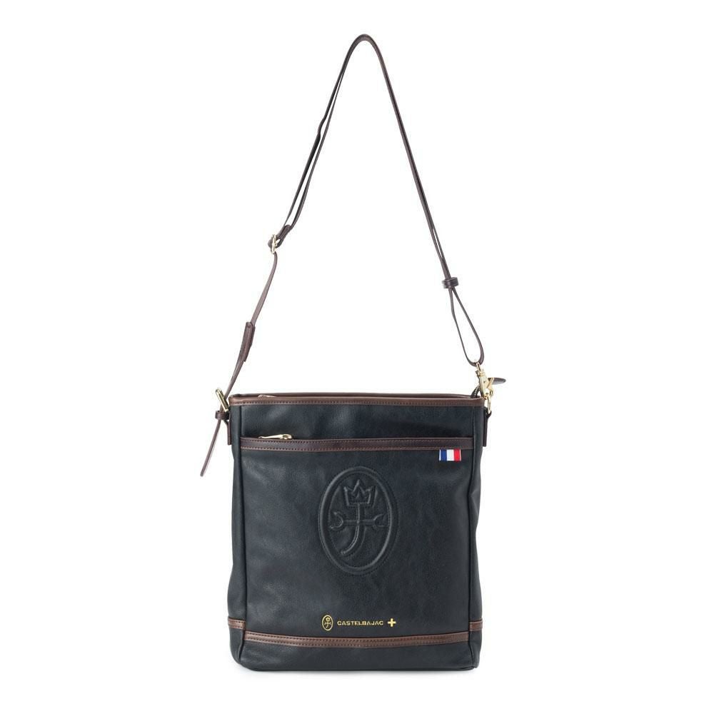 美品！CASTELBAJAC カステルバジャク　ショルダーバック　レザー　メンズ CASTELBAJAC（カステルバジャック） ショルダーバッグ メンズ